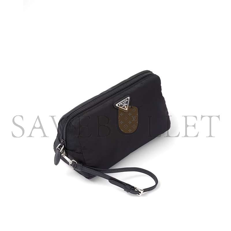 Pra*a medium re-nylon pouch 1ns693 (20*11.5*9cm)